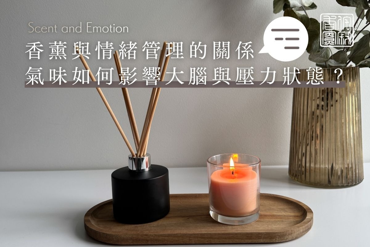香薰與情緒管理的關係：氣味如何影響大腦與壓力狀態？