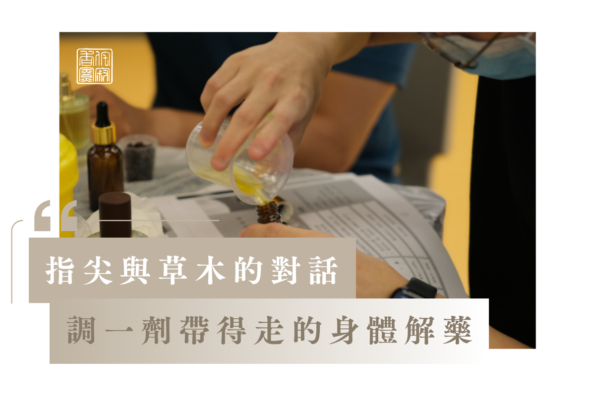 指尖與草木的對話:調配一劑帶得走的身體解藥